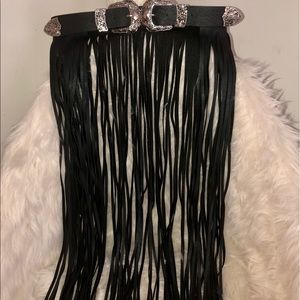 Western Fringe Style Fancy Belt